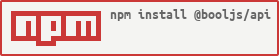 @booljs/api NPM icon