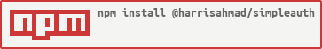 npm Package - SimpleAuth