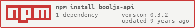 Bool.js NPM icon