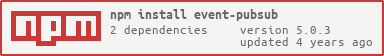 alt event-pubsub npm details