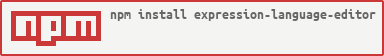 expression-language-editor
