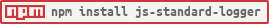 npm install js-standard-logger