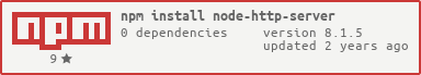 node-http-server stats