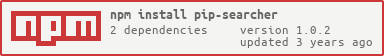 pip-searcher package