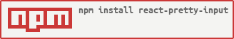 react-pretty-input